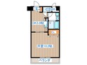 ウエストパーク支倉の間取図