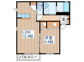 間取図 アルテールⅡ