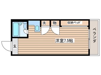 間取図 ラ・パルフェ・ド・国見(406)