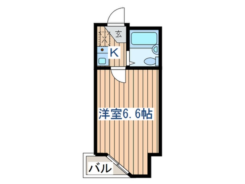 間取図 ベルシティ黒松