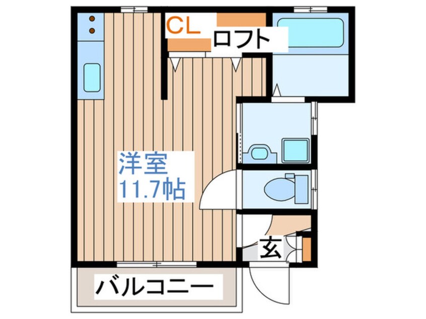 間取図 パンダハイツ