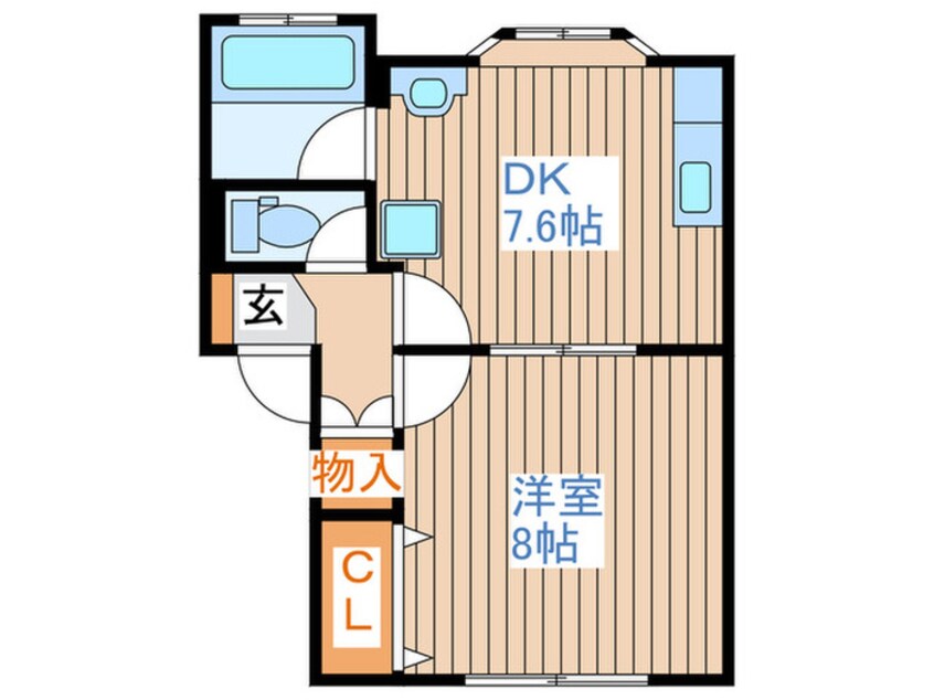 間取図 コーポすまいる