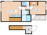 プライムヒルズ 1LDKの間取り