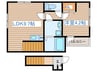 プライムヒルズ 1LDKの間取り