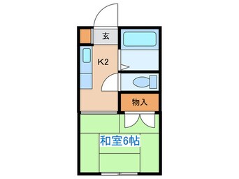 間取図 アークベース川内