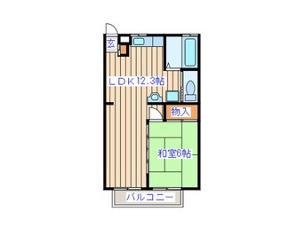間取図 コ－ポグレイ