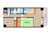 ﾗｲｵﾝｽﾞﾏﾝｼｮﾝ広瀬通（406） 2LDKの間取り