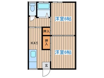 間取図 ニューライフ川内