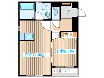 間取図 シャインパレス