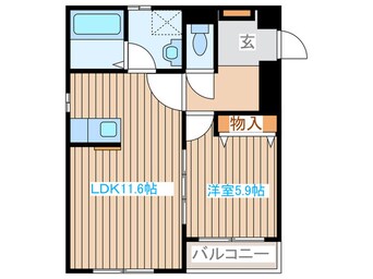 間取図 シャインパレス