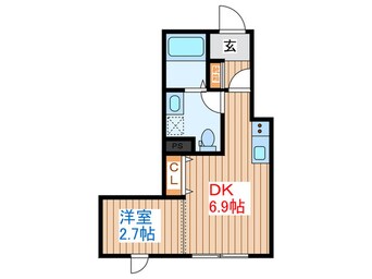 間取図 RS上杉通