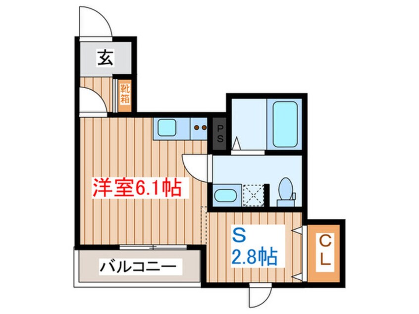 間取図 RS上杉通