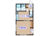 ハイツＲＴ 1DKの間取り