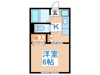 間取図 ロ－ドハイム