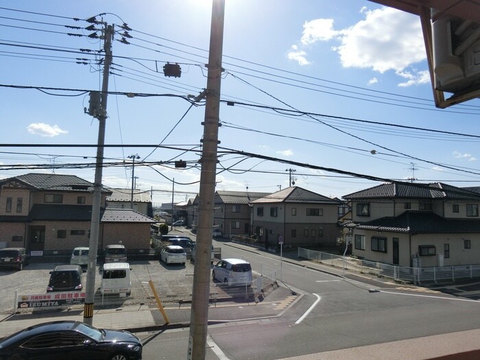 室内からの展望 スタジオフラット