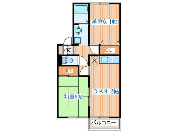 間取り図 アトリオＡ