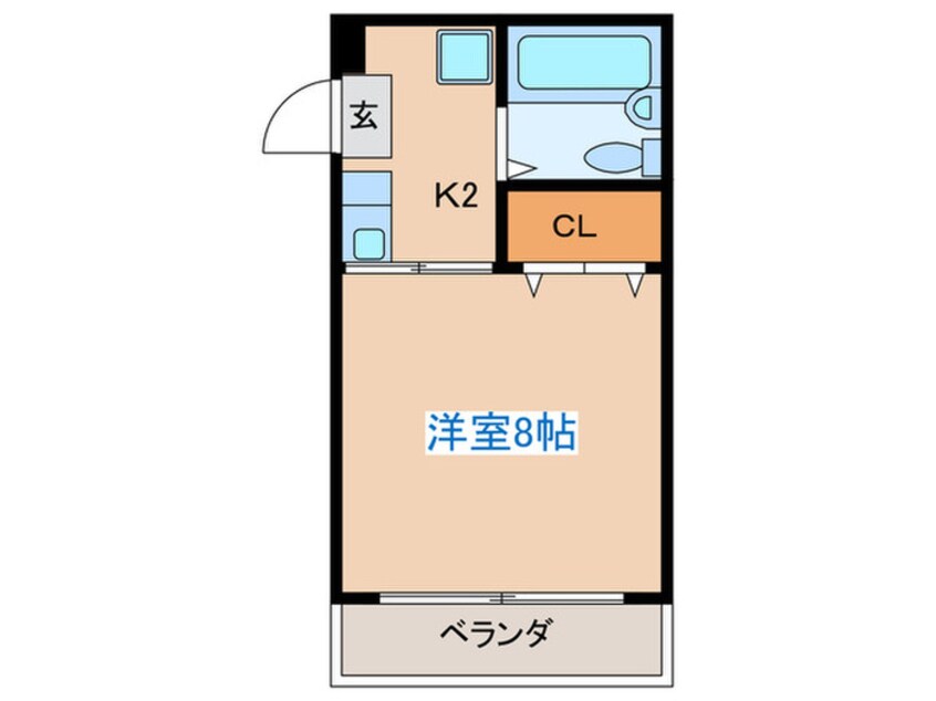 間取図 カーサ川内