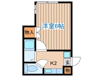 間取図 長久ハイツB棟