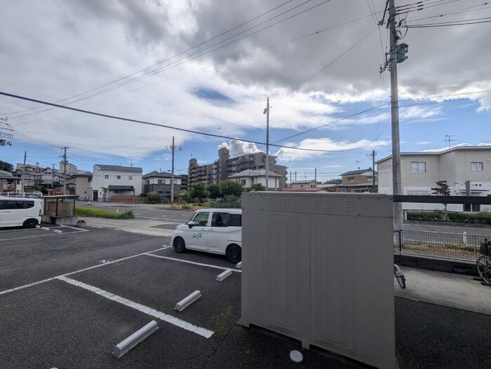 室内からの展望 アンソレイユサカシタＣ棟