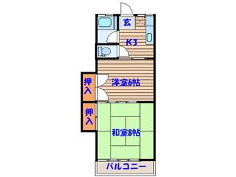 間取図 阿部コ－ポ