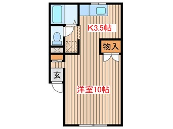 間取図 エクセルハイツ