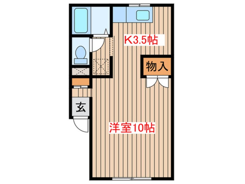 間取図 エクセルハイツ