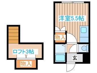 間取図 エクセルシャトーS