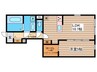 （仮称）向山3丁目計画 1LDKの間取り
