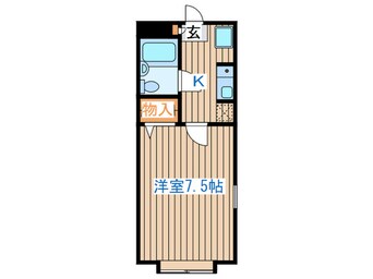 間取図 渡信ハイツ