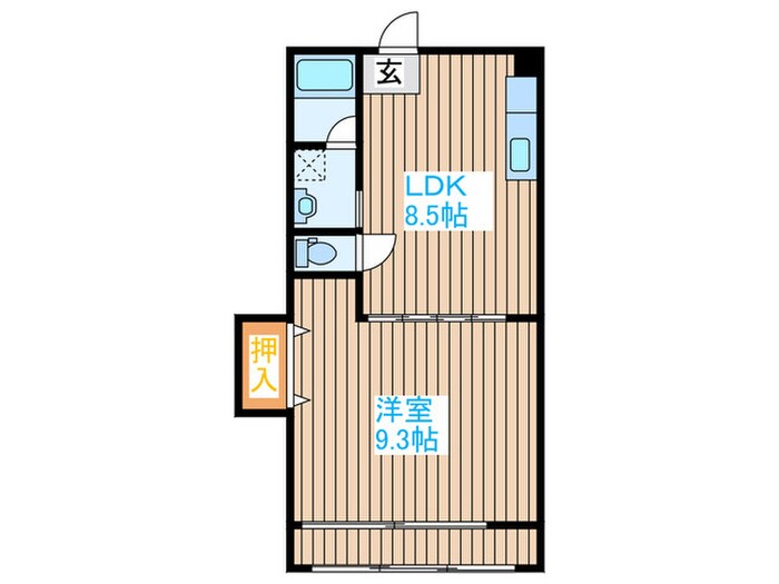 間取り図 ひまわりビル
