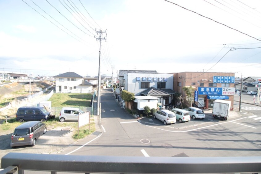 室内からの展望 ひまわりビル