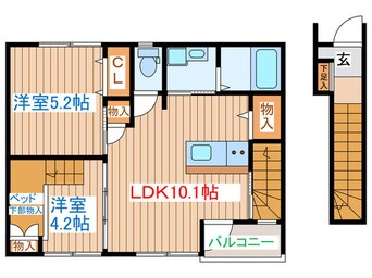 間取図 A-Style 西館テラス