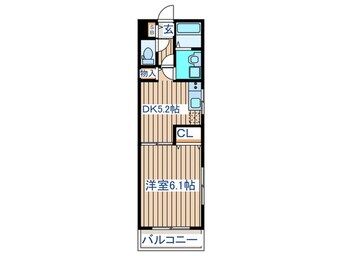 間取図 グランディオ北仙台Ⅰ