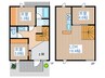 ａｐａｒｔｍｅｎｔＢＥＡＶＥＲ 3LDKの間取り