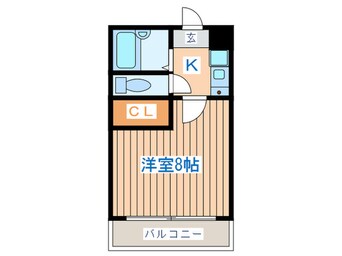 間取図 リベール今泉