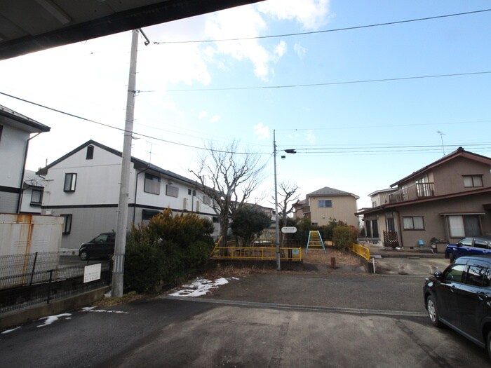 室内からの展望 リベール今泉