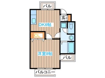 間取図 サンコ－トリバ－みずほ台