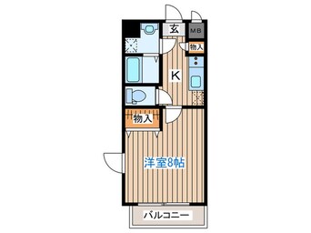 間取図 シェルグランデ土樋