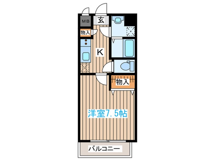 間取り図 シェルグランデ土樋
