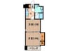 定禅寺ＨＩＬＬ 2Kの間取り