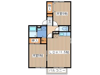 間取図 ロイヤルビレッジＹｓⅤ