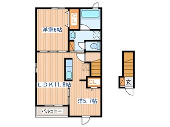 間取図 グランアムール
