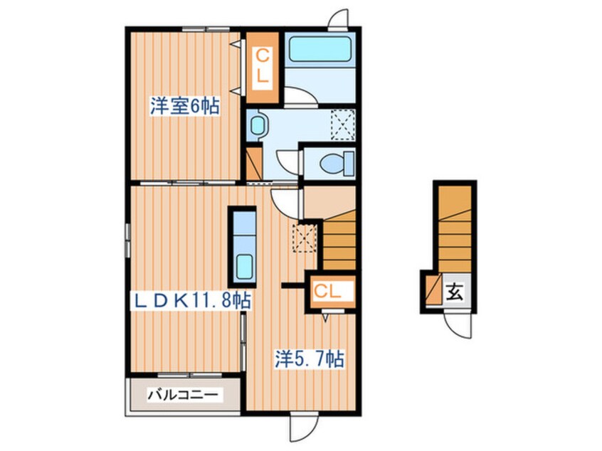 間取図 グランアムール