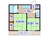 コ－ポ千葉（３Ｆ・４Ｆ） 2Kの間取り