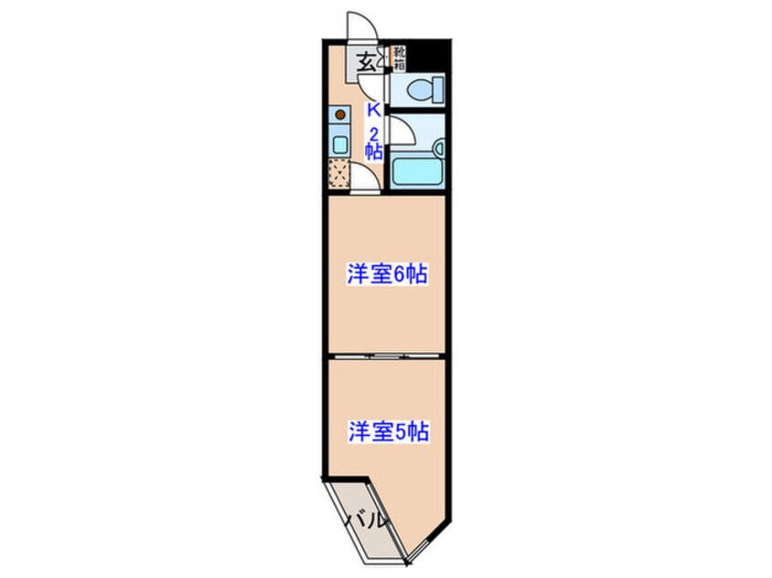 間取図 バリュー大和町