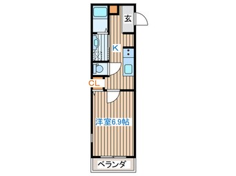 間取図 ルミナス平成