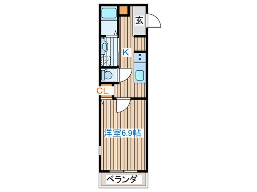 間取図 ルミナス平成