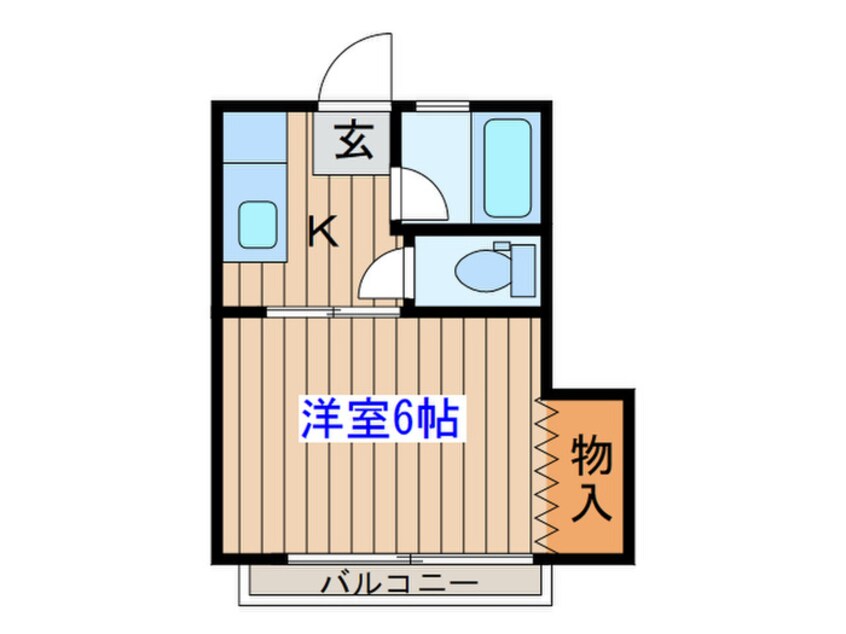 間取図 コ－ポ志田