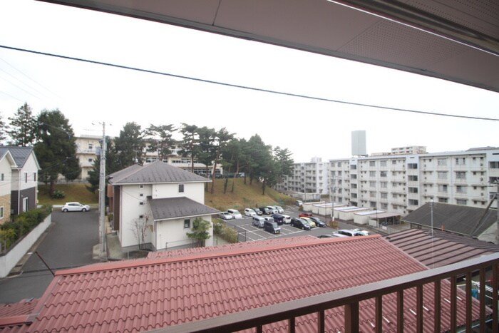 室内からの展望 水越荘