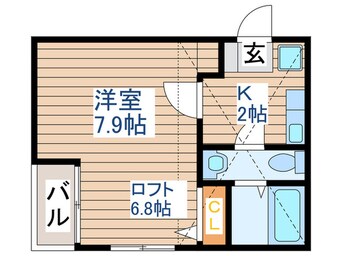 間取図 ベア－レ南仙台